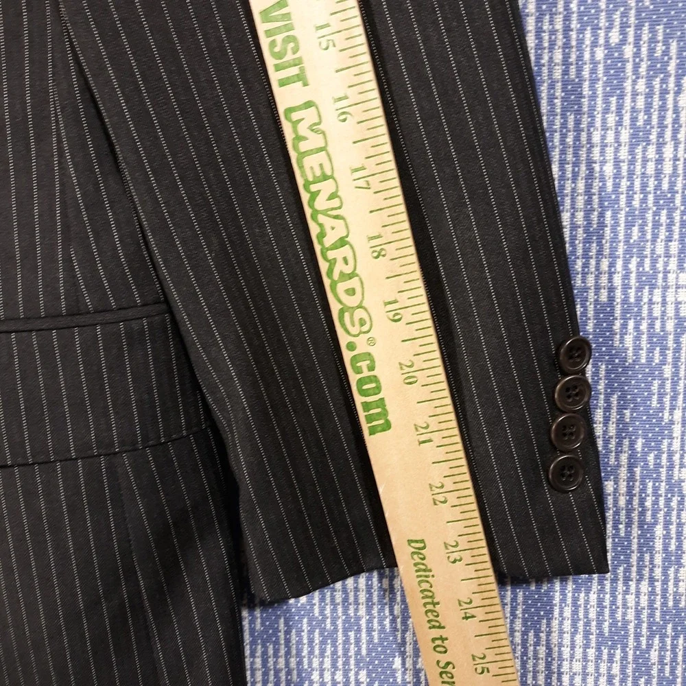 Daniel Cremieux Loro Piana Blazer Suit Jacket Mens Size 42 R Wool Black 3-Button